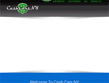 Tablet Screenshot of cashcarsny.com